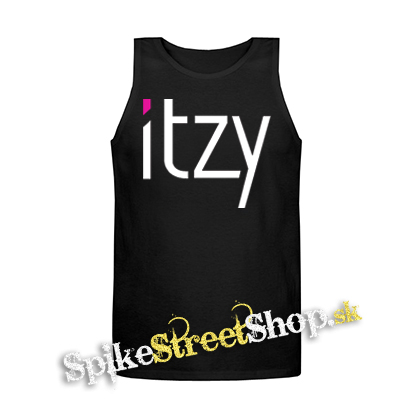 ITZY - Logo - Mens Vest Tank Top - čierne tielko