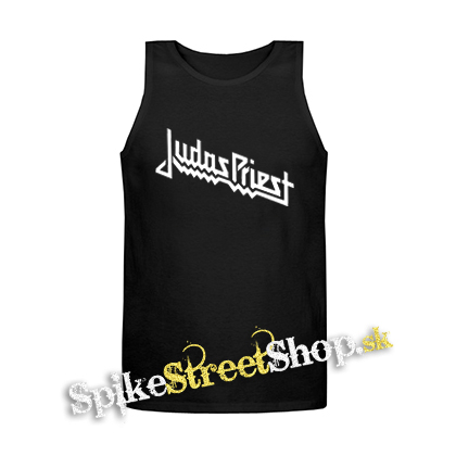 JUDAS PRIEST - Classic Logo - Mens Vest Tank Top - čierne tielko