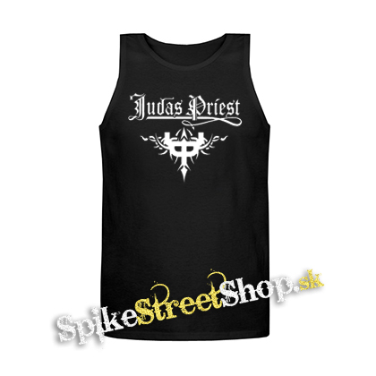 JUDAS PRIEST - Crest - Mens Vest Tank Top - čierne tielko