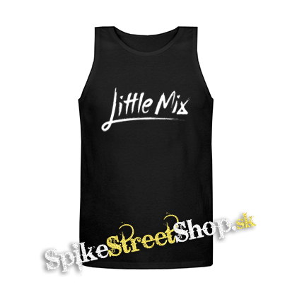 LITTLE MIX - Logo - Mens Vest Tank Top - čierne tielko