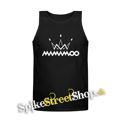 MAMAMOO Logo - Mens Vest Tank Top - čierne tielko