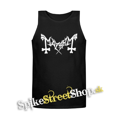 MAYHEM - Logo Motive 2 - Mens Vest Tank Top - čierne tielko