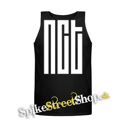 NCT - Logo - Mens Vest Tank Top - čierne tielko