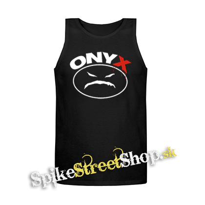 ONYX - Logo - Mens Vest Tank Top - čierne tielko