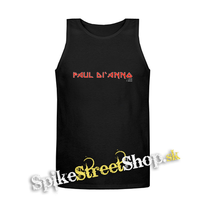 PAUL DI ANNO - 1958-2024 - Mens Vest Tank Top - čierne tielko