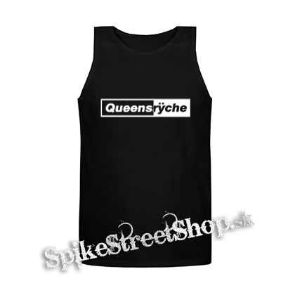 QUEENSRYCHE - Logo - Mens Vest Tank Top - čierne tielko