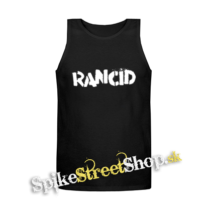 RANCID - Logo - Mens Vest Tank Top - čierne tielko