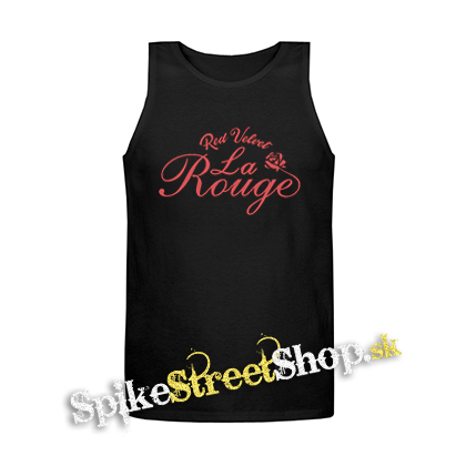 RED VELVET - La Rouge - Mens Vest Tank Top - čierne tielko