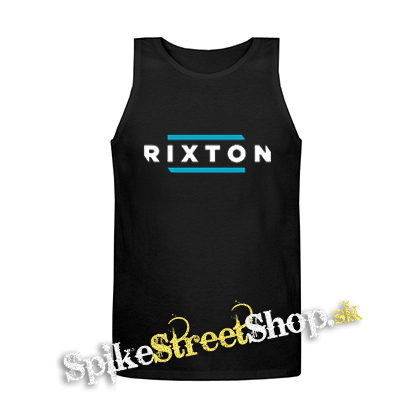 RIXTON - Logo - Mens Vest Tank Top - čierne tielko