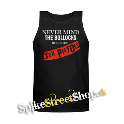 SEX PISTOLS - Never Mind The Bollocks - Mens Vest Tank Top - čierne tielko