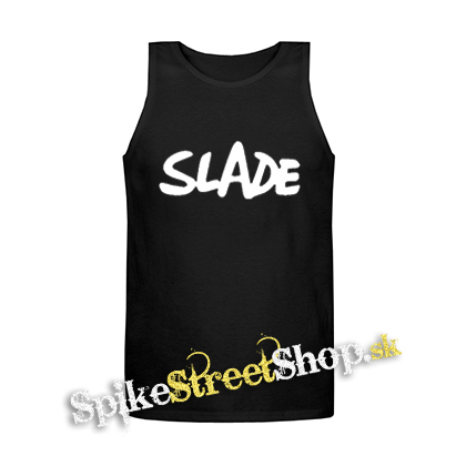 SLADE - Logo - Mens Vest Tank Top - čierne tielko
