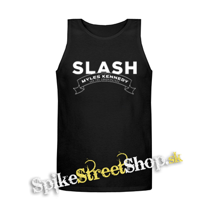 SLASH - Conspirators Myles Kennedy - Mens Vest Tank Top - čierne tielko