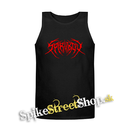 SPIRITBOX - Red Logo - Mens Vest Tank Top - čierne tielko
