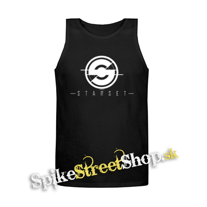 STARSET - Logo - Mens Vest Tank Top - čierne tielko