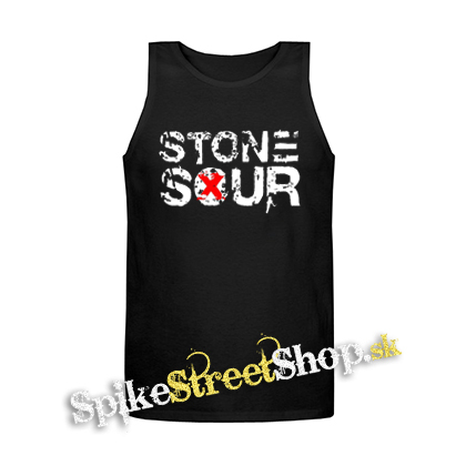 STONE SOUR - Logo - Mens Vest Tank Top - čierne tielko