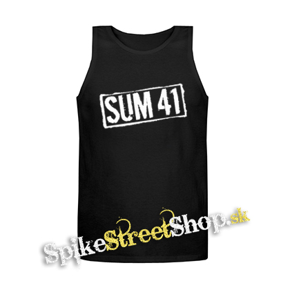 SUM 41 - Logo - Mens Vest Tank Top - čierne tielko