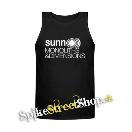 SUNN O))) - Monolith And Dimensions - Mens Vest Tank Top - čierne tielko
