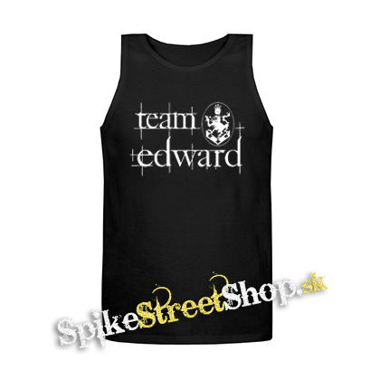 TEAM EDWARD - Twilight Eclipse - Mens Vest Tank Top - čierne tielko