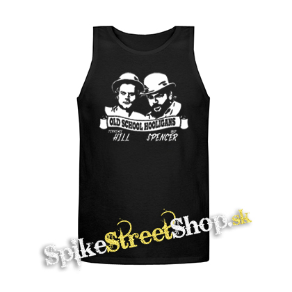 TERENCE HILL & BUD SPENCER - Mens Vest Tank Top - čierne tielko