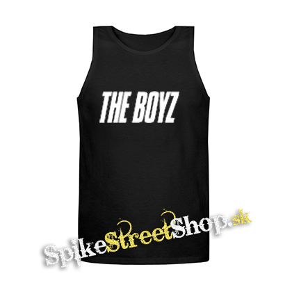 THE BOYZ - Logo - Mens Vest Tank Top - čierne tielko