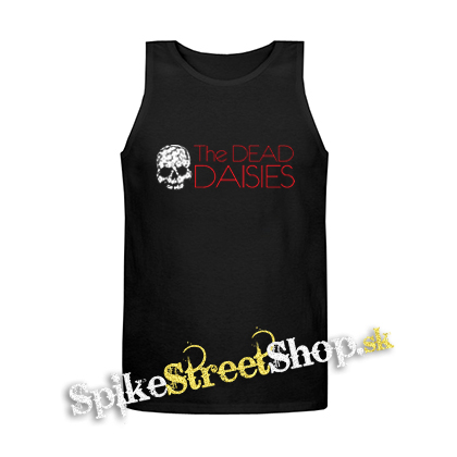 THE DEAD DAISIES - Logo Skull - Mens Vest Tank Top - čierne tielko