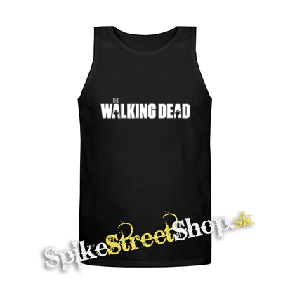 THE WALKING DEAD - Logo Motive 2 - Mens Vest Tank Top - čierne tielko