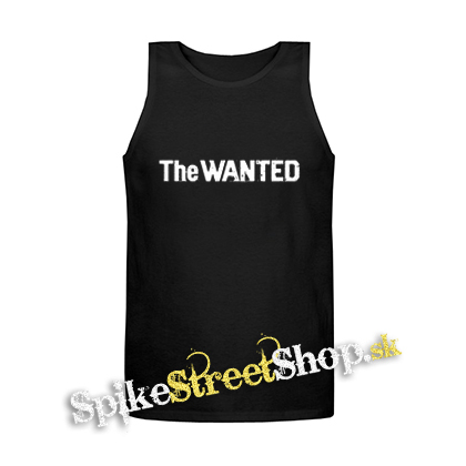 THE WANTED - Mens Vest Tank Top - čierne tielko