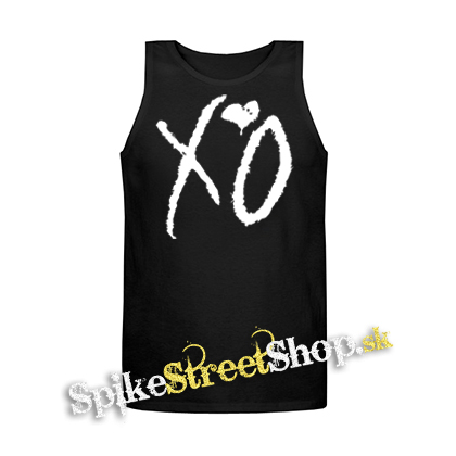 THE WEEKND - XO Logo - Mens Vest Tank Top - čierne tielko