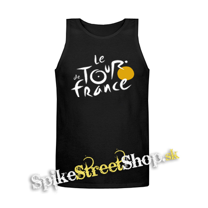 TOUR DE FRANCE - Mens Vest Tank Top - čierne tielko