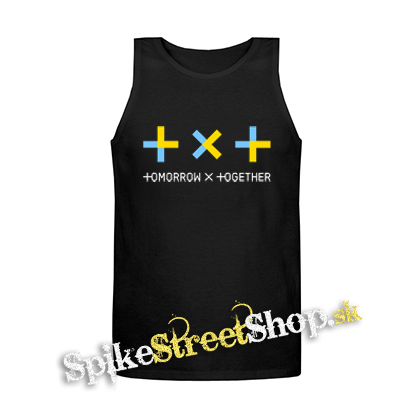TXT - TOMORROW X TOGETHER - Logo Symbol - Mens Vest Tank Top - čierne tielko