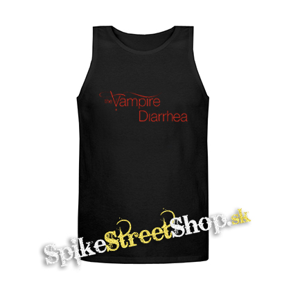 VAMPIRE DIARRHEA - Mens Vest Tank Top - čierne tielko