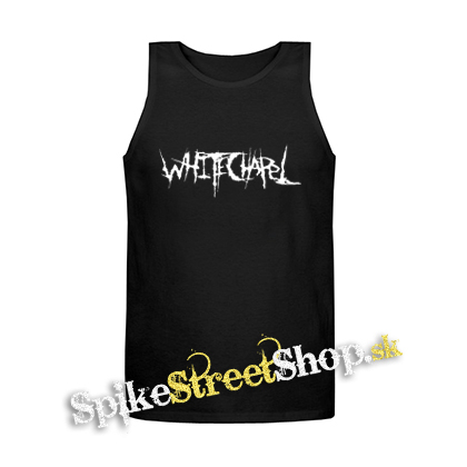 WHITECHAPEL - Logo - Mens Vest Tank Top - čierne tielko