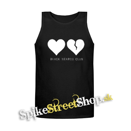 YUNGBLUD - Black Hearts Club - Mens Vest Tank Top - čierne tielko