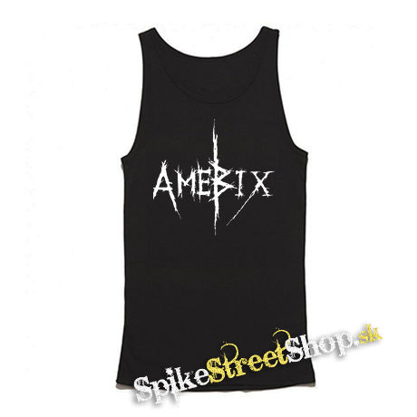 AMEBIX - Logo - Mens Vest Tank Top - čierne tielko