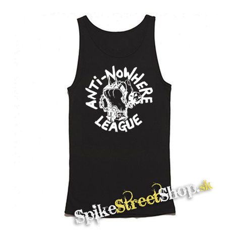 ANTI-NOWHERE LEAGUE - Logo - Mens Vest Tank Top - čierne tielko