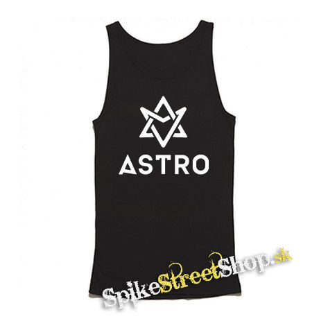 ASTRO - Logo - Mens Vest Tank Top - čierne tielko