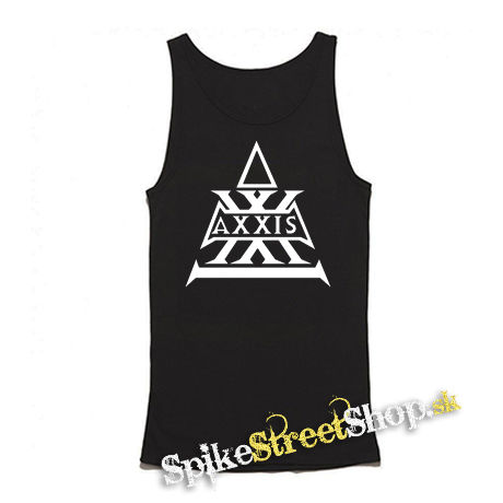 AXXIS - Logo Band Germany - Mens Vest Tank Top - čierne tielko