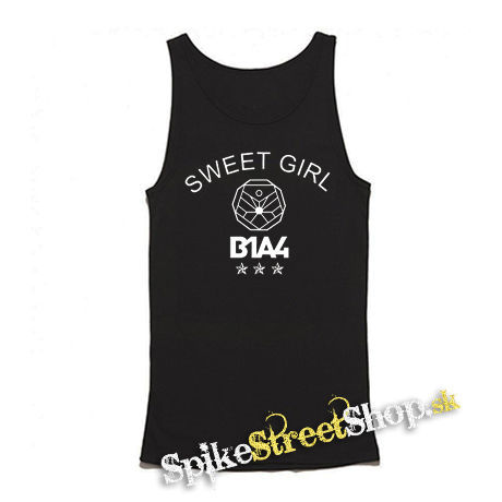 B1A4 - Sweet Girl - Mens Vest Tank Top - čierne tielko