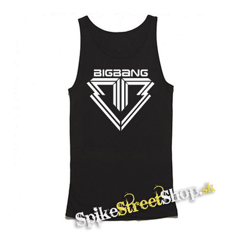 BIG BANG - Logo - Mens Vest Tank Top - čierne tielko