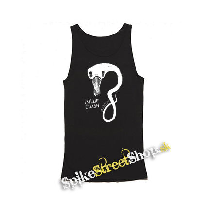 BILLIE EILISH - Ghoul - Mens Vest Tank Top - čierne tielko