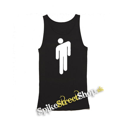 BILLIE EILISH - Stickman - Mens Vest Tank Top - čierne tielko