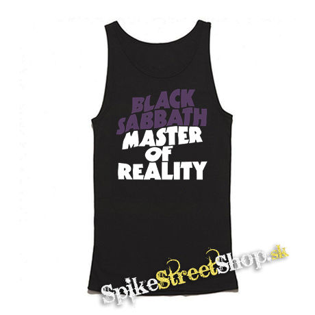 BLACK SABBATH - Master Of Reality - Mens Vest Tank Top - čierne tielko