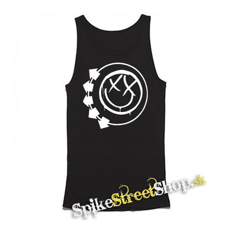 BLINK 18 - Smile - Mens Vest Tank Top - čierne tielko