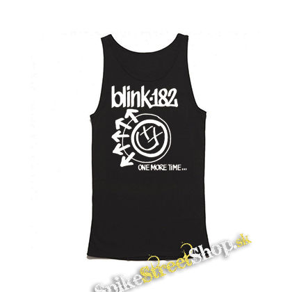 BLINK 182 - One More Time - Mens Vest Tank Top - čierne tielko