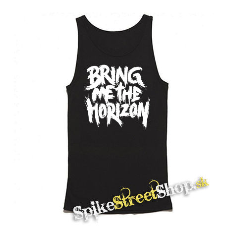 BRING ME THE HORIZON - Painted Logo - Mens Vest Tank Top - čierne tielko