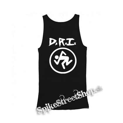 D.R.I. - Logo Symbol - Mens Vest Tank Top - čierne tielko