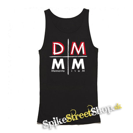 DEPECHE MODE - Memento Mori Cross Sign - Mens Vest Tank Top - čierne tielko
