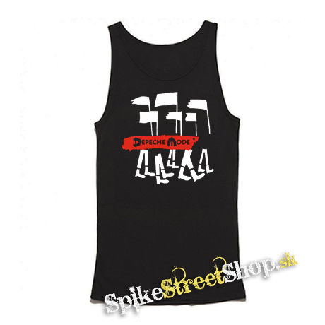 DEPECHE MODE - Spirit Cover - Mens Vest Tank Top - čierne tielko