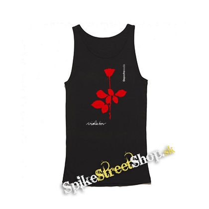 DEPECHE MODE - Violator Cover - Mens Vest Tank Top - čierne tielko