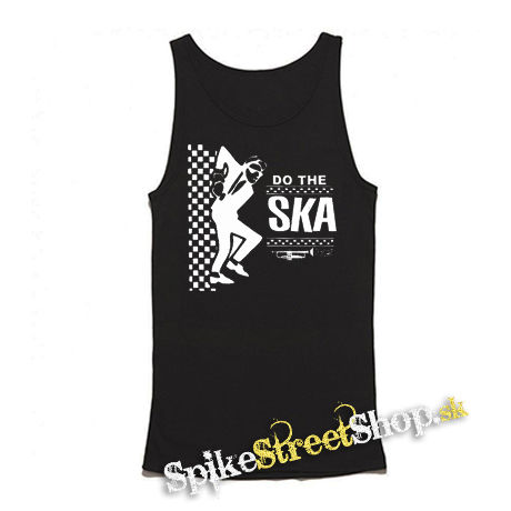 DO THE SKA - Mens Vest Tank Top - čierne tielko